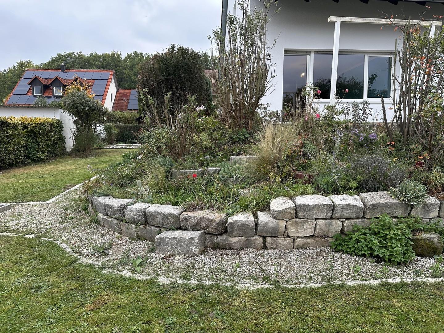 Garten Blick Nord-West 2
