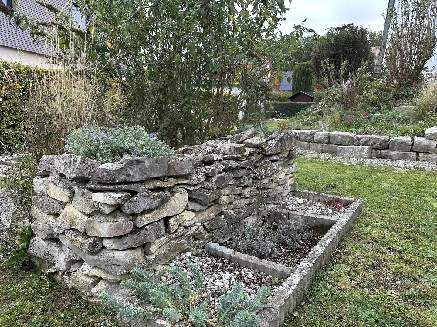 Garten Steinbeet 
