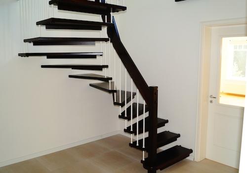 Treppenaufgang zum Wohnzimmer