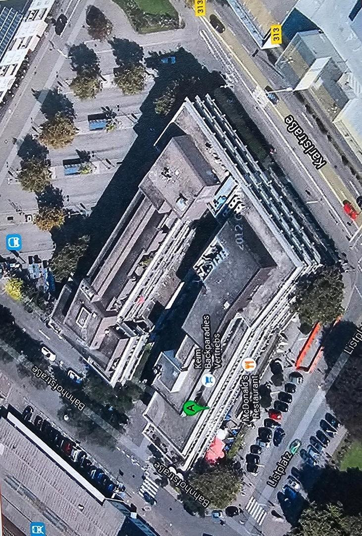 Wohnkomplex von Oben