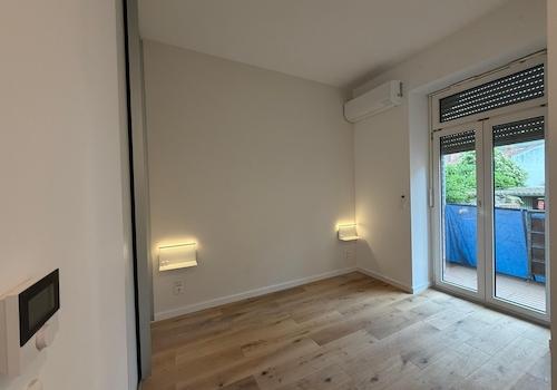 Blick auf den Balkon