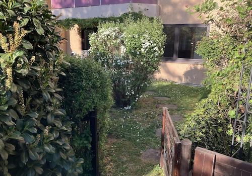 Garten Westseite