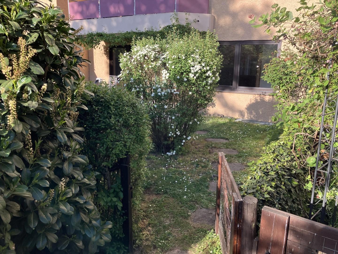Garten Westseite