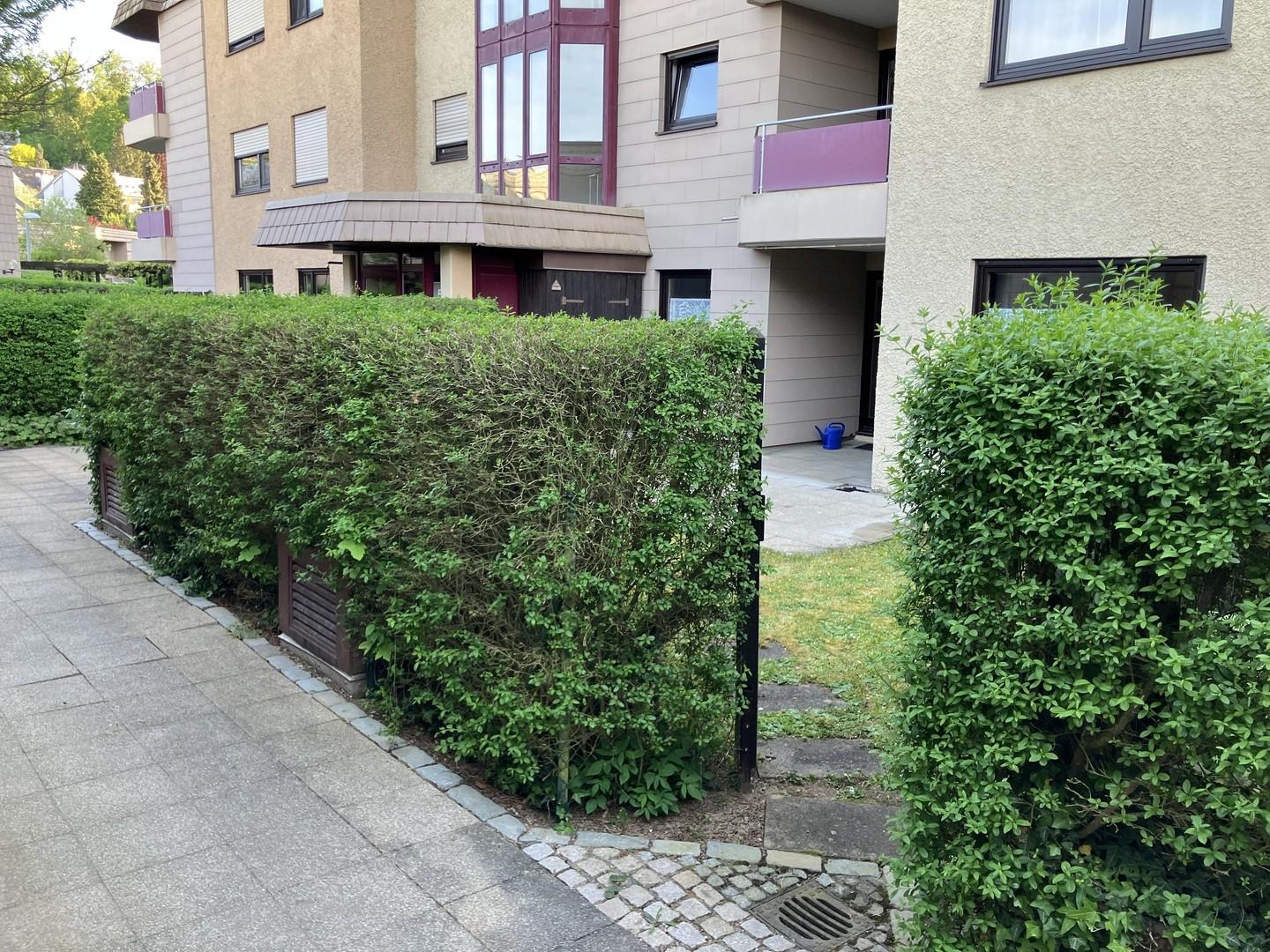 Garten Ostseite