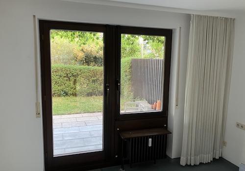 Schlafzimmer, Blick Westgarten