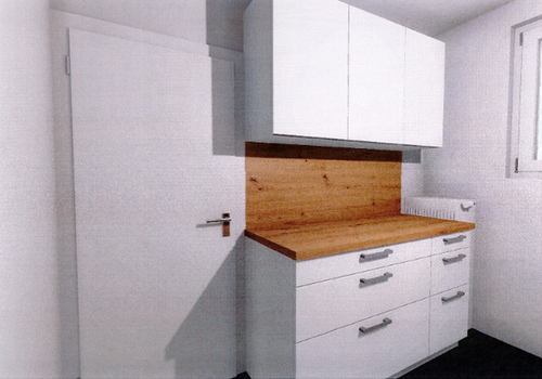Küche (vom Bild vom Angebot)