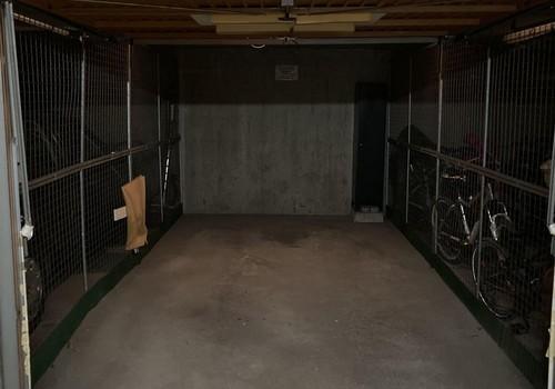 Garage von innen