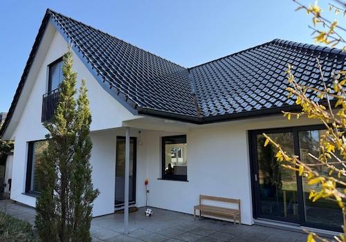 Hausansicht aus Garten