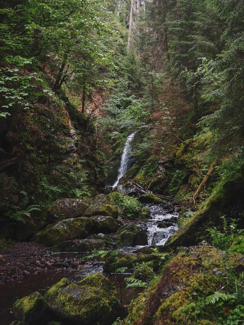 Wasserfall in Ravennaschlucht