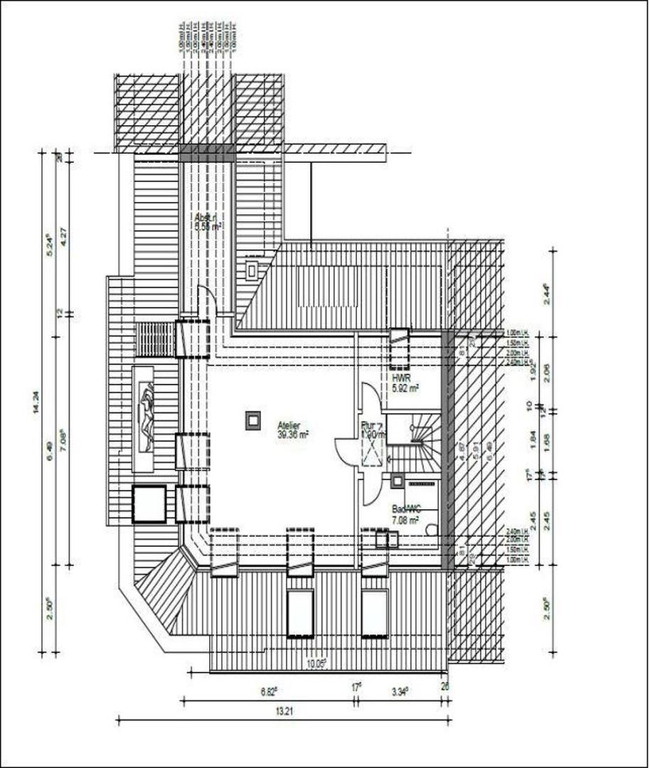 Grundriss DG 2. Ebene