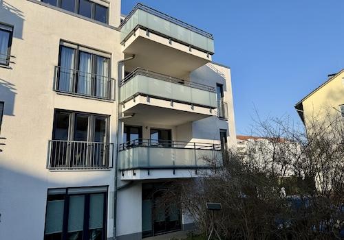 Blick auf die Wohnung