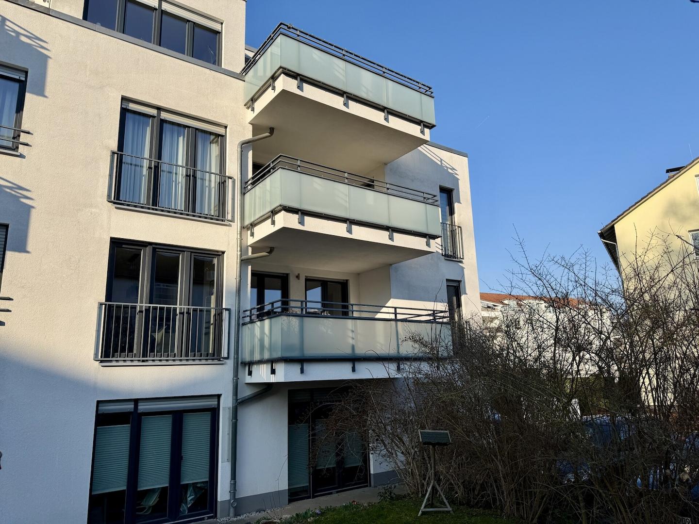 Blick auf die Wohnung