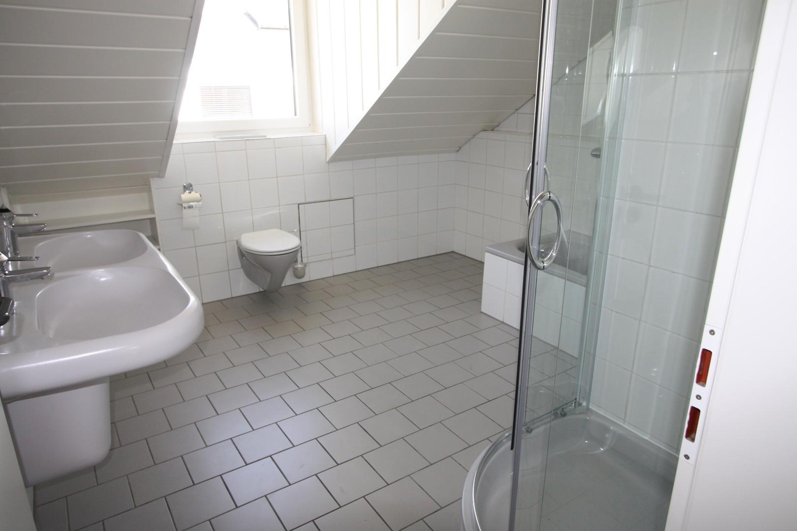 Doppelwaschbecken u. WC 