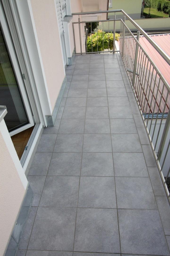 Süd-West Balkon