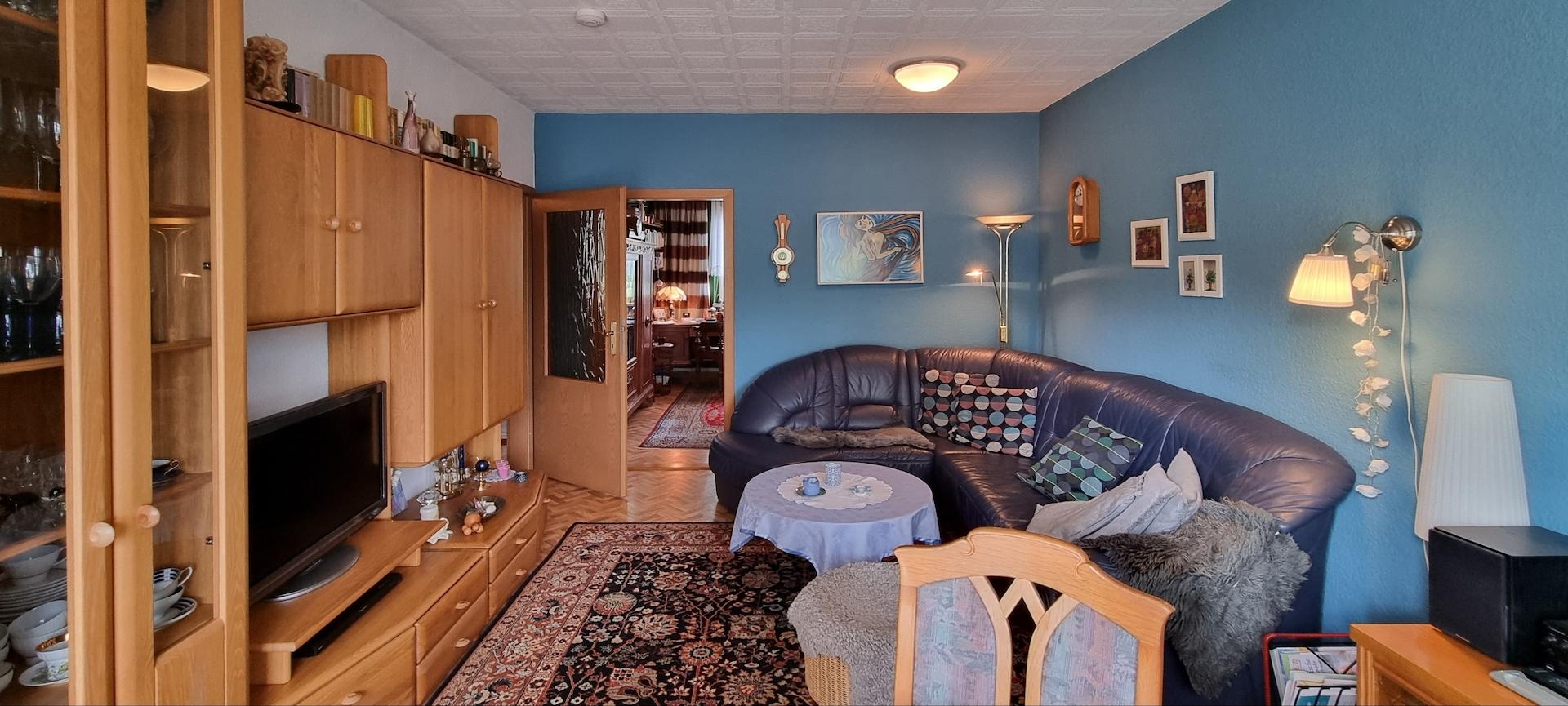 Wohnzimmer Richtung grünes Zimmer