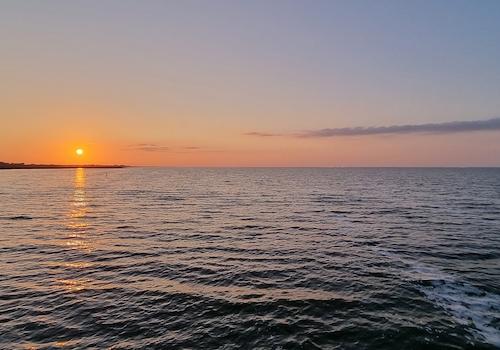 Abend am Haff