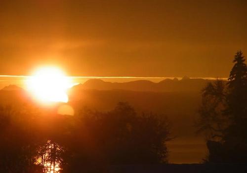 Aussicht WZ - Sonnenaufgang ;)