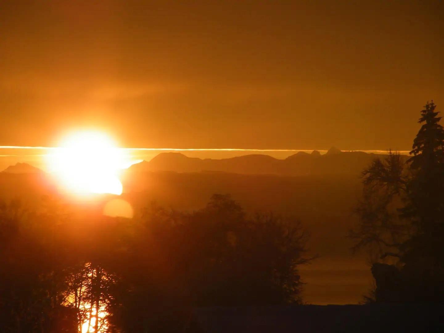 Aussicht WZ - Sonnenaufgang ;)