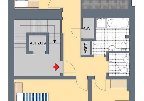 Plan Wohnz. aktuell ohne Wand