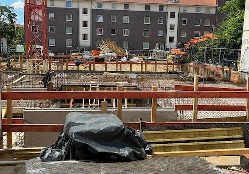 Bautenstand Juni 1