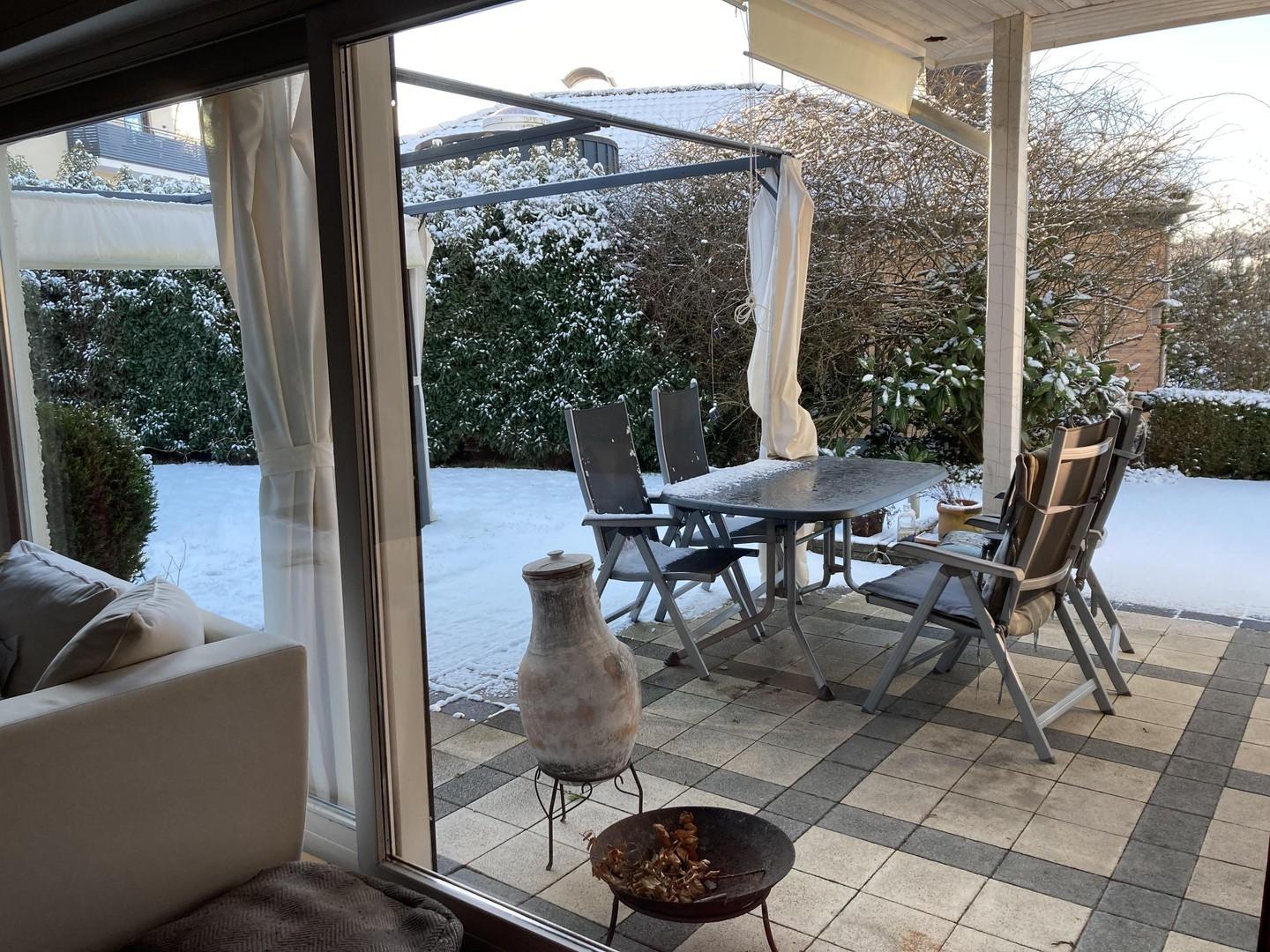 Blick aus dem Wohnzimmer