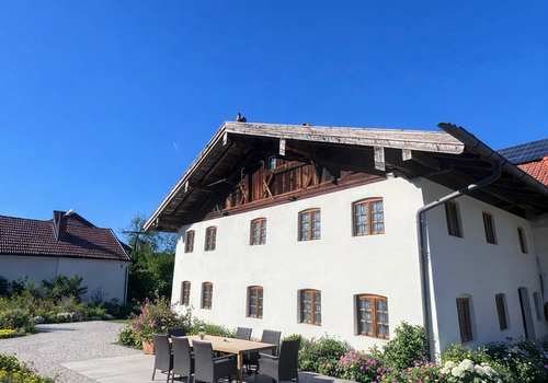 Ansicht Südseite mit Terrasse