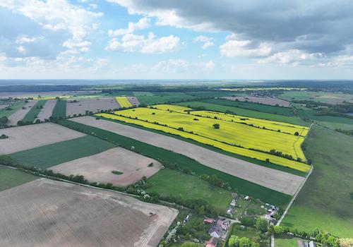 Blick Richtung Norden 