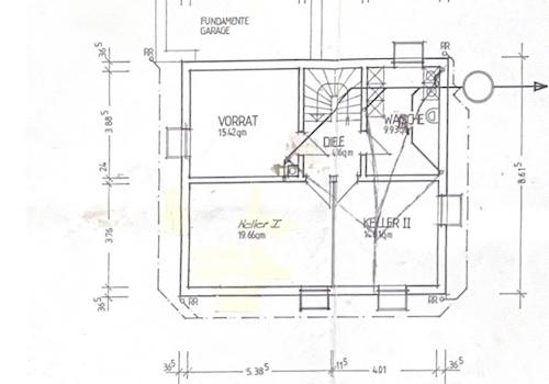 Grundriss Kellergeschoss