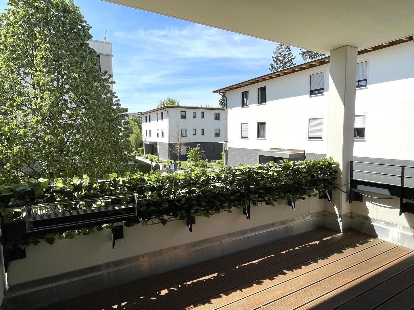 Süd-West Balkon