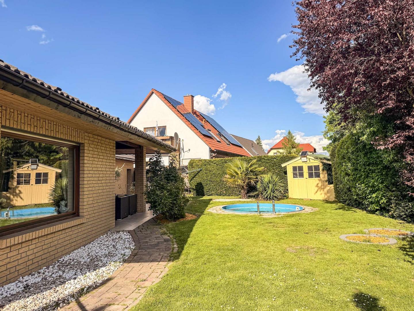 Blick in den Garten