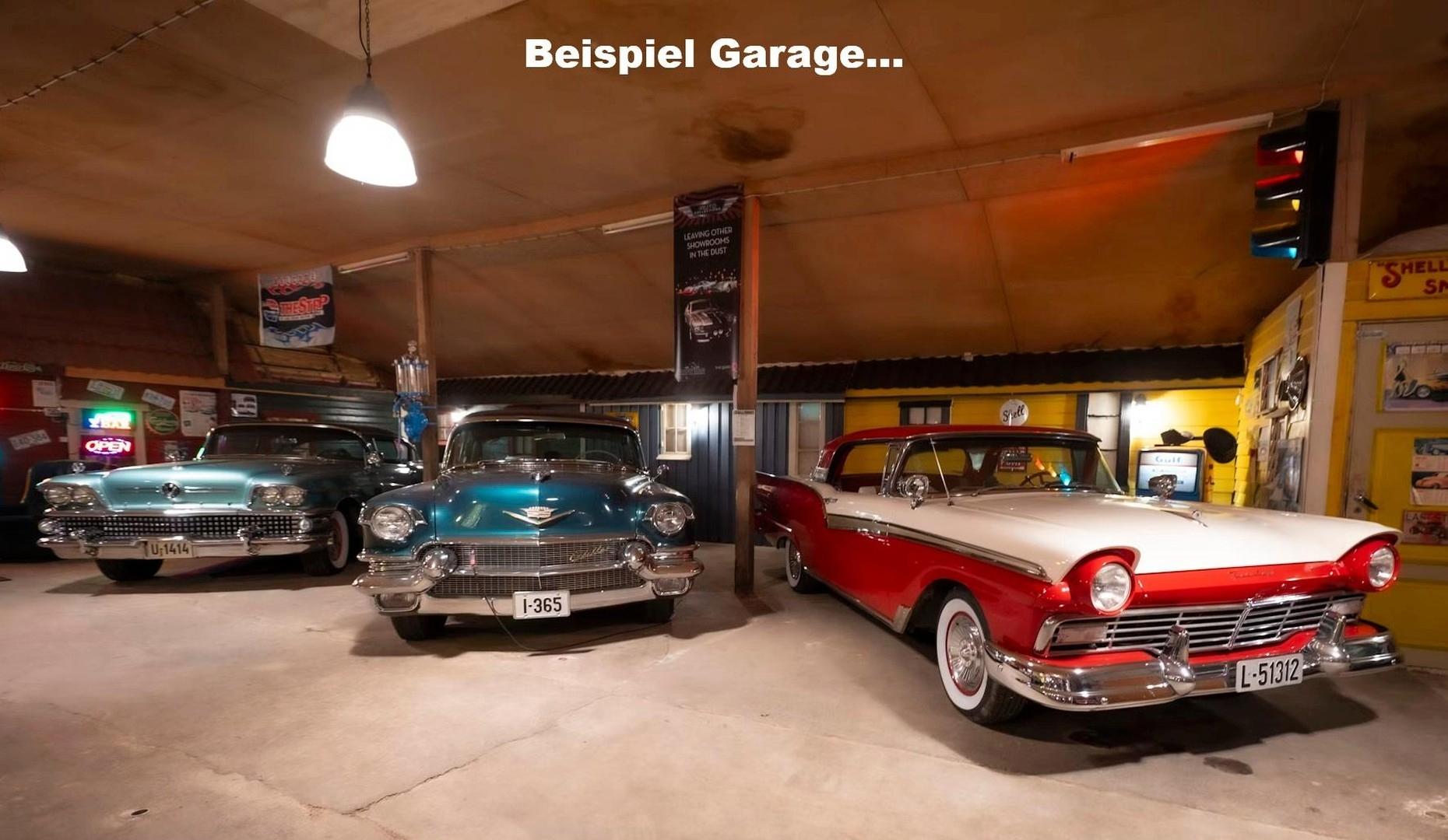 Beispiel Garage...