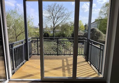 Ausblick Wohnzimmer