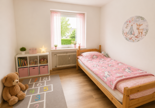 Blick in das Kinderzimmer