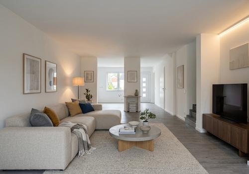 KI bearbeitet - Einrichtungsbeispiel: Das Wohnzimmer
