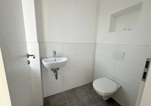 Gäste-WC im Erdgeschoss