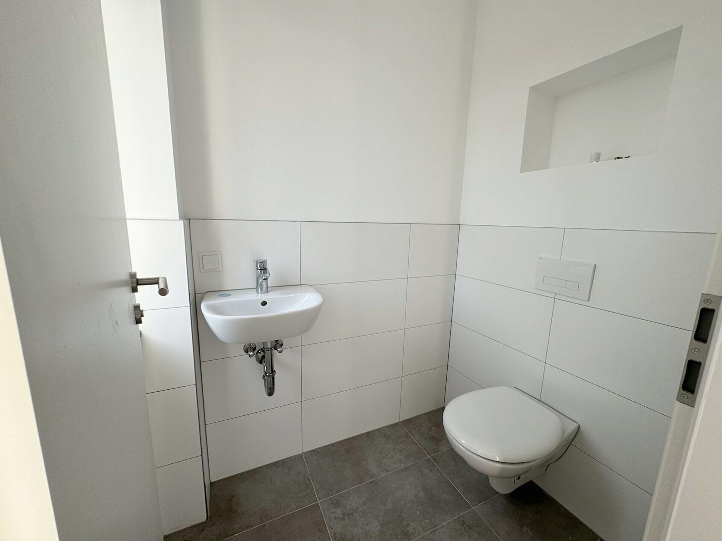 Gäste-WC im Erdgeschoss