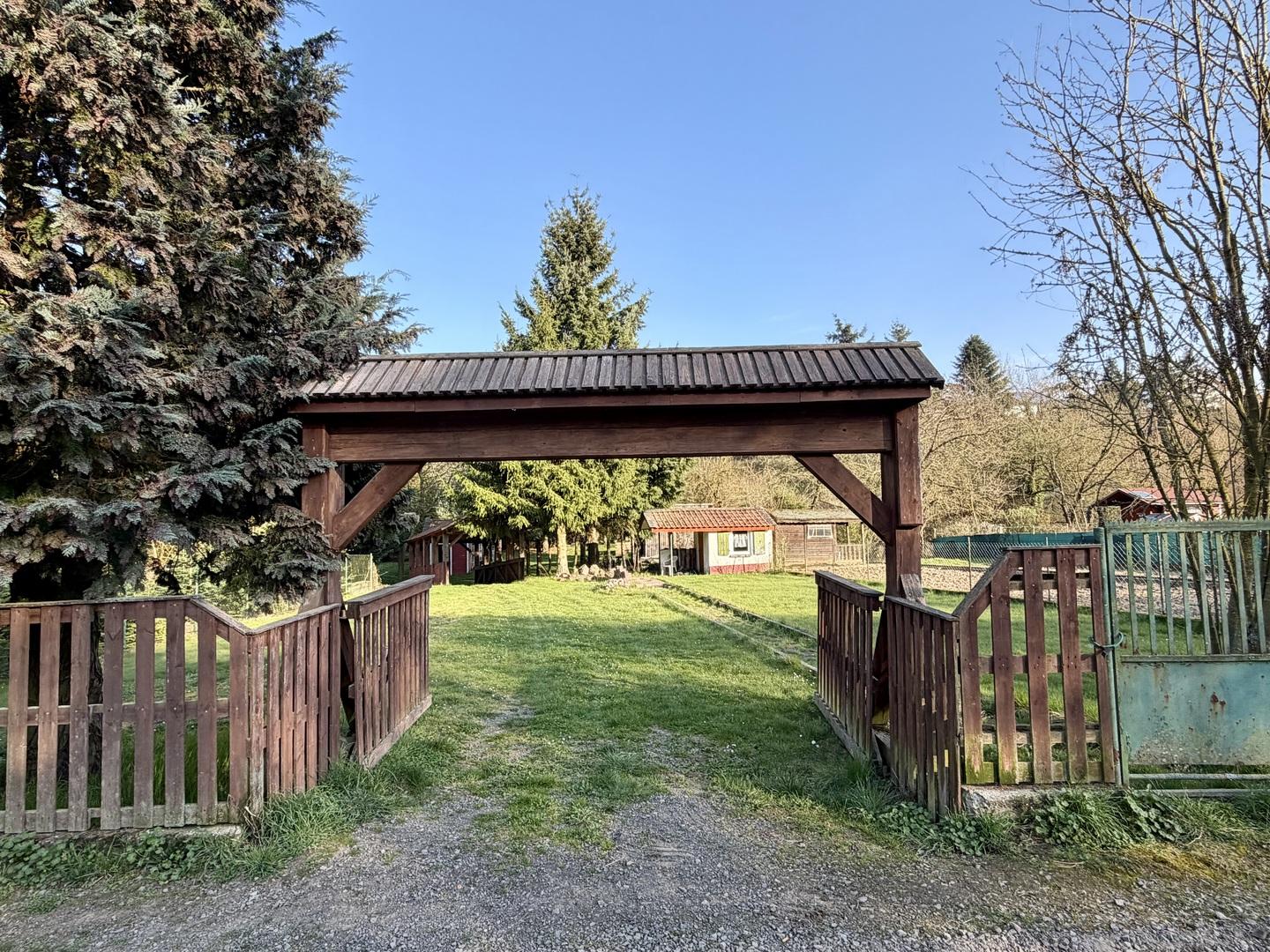 Garten Einfahrt