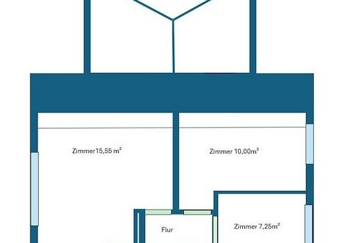 Grundriss Skizze Obergeschoss