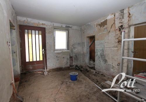 Erdgeschosswohnung Rohbau