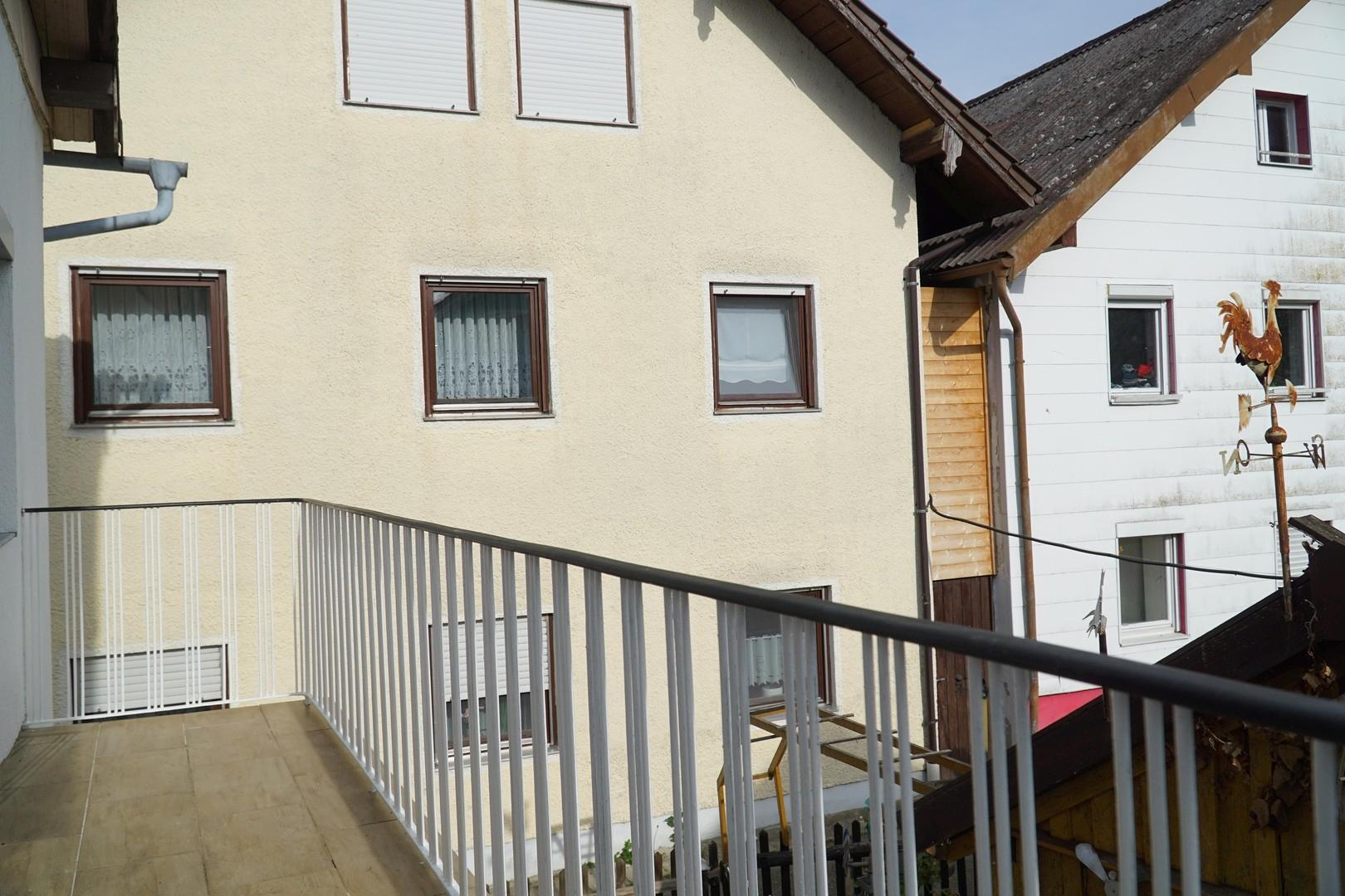 Balkonansicht links
