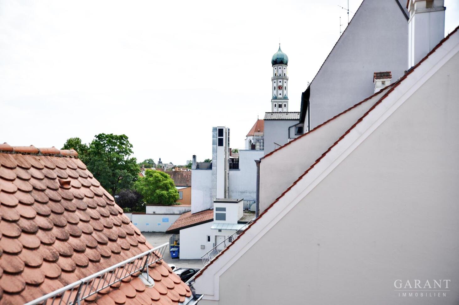 Blick auf die St. Ulrich und Afra DG