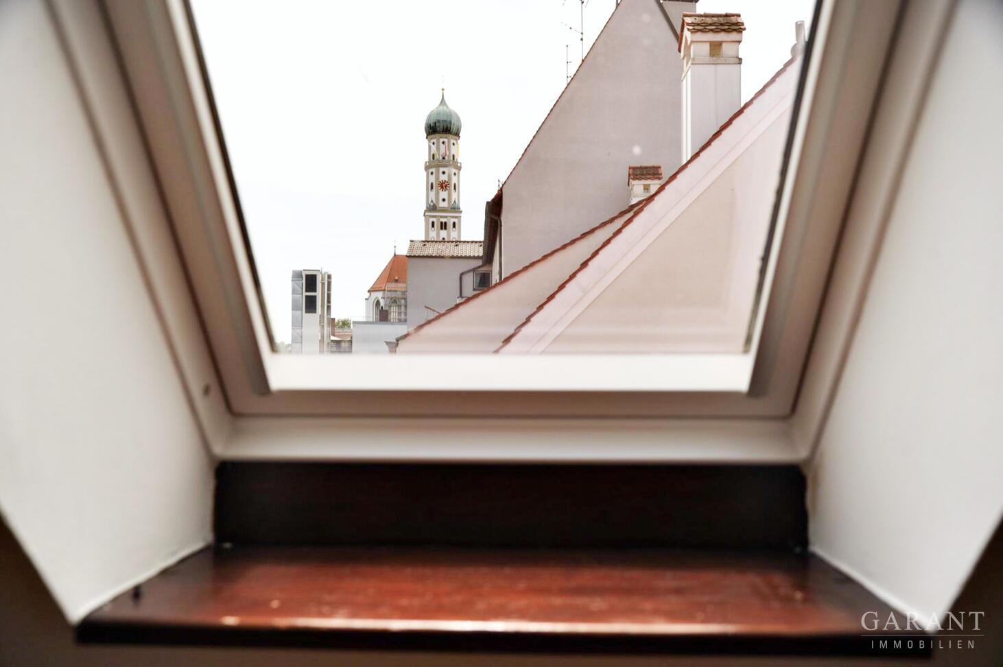 Blick auf die St. Ulrich und Afra- DG