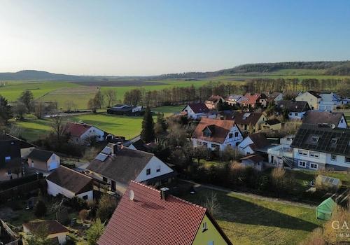 Aussicht vom Balkon