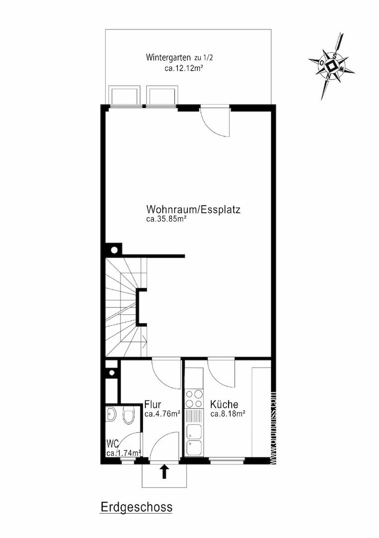 Grundriss Erdgeschoss