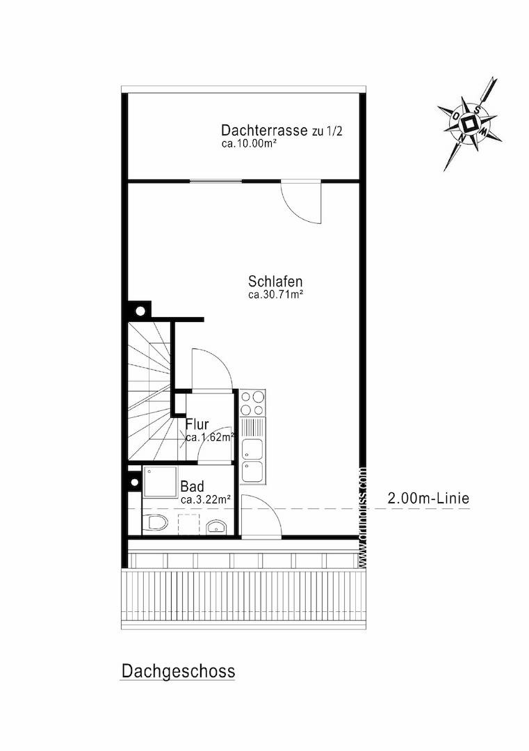 Grundriss Dachgeschoss