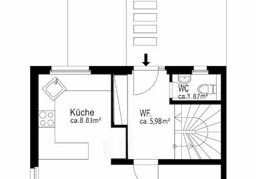 Grundriss Erdgeschoss