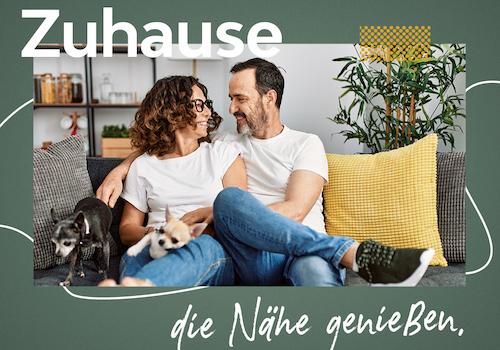 Zuhause die Nähe genießen
