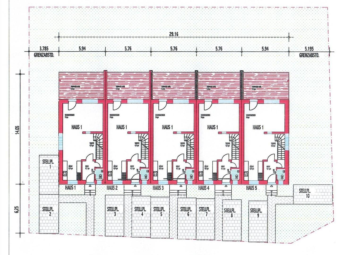 Freiflächenplan 