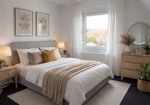 Schlafzimmer Dachgeschoß