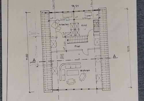 Grundriss Dachgeschoß
